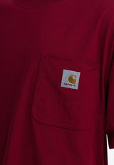 Carhartt Wip Work Pocket Crewneck T-shirt Red I035523H8XX.03_e3fb32db-6c65-4bf0-910a-8772bb637842