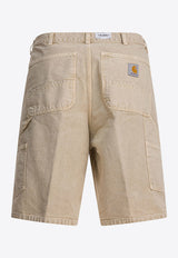 Carhartt Wip Single Knee Bermuda Shorts Beige I03555807E5F.00_d64ca646-3297-432b-bbe0-1fe9096b37e9