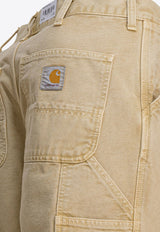 Carhartt Wip Single Knee Straight Pants Beige I03555907E5F.32_f5f6fa91-7007-4da3-934f-768d3588d031