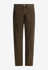 Carhartt Wip Aaron Straight-Leg Velvet Pants Brown I0356892ZW0F.00_2ed1f23c-98e3-48c5-9f27-d4a2b1a564ab