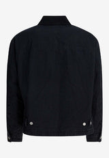 Comme Des Garçons Homme Plus Denim Zip-Up Paneled Jacket Navy HP-J016-W251 BLACK_164f5786-0888-448a-bd81-921cfa5671d6