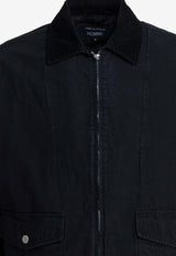 Comme Des Garçons Homme Plus Denim Zip-Up Paneled Jacket Navy HP-J016-W251 BLACK_164f5786-0888-448a-bd81-921cfa5671d6