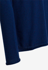 Comme Des Garçons Shirt Wool Crewneck Sweater Blue FP-N007-W251 BLUE_24b7d54a-cd3e-4bd6-8423-74ae64449efe