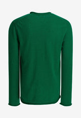 Comme Des Garçons Shirt Wool Crewneck Sweater Green FP-N007-W252 GREEN_712e7b77-8e5d-4794-90ee-1e1b0c59ab93