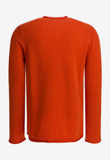 Comme Des Garçons Shirt Wool Crewneck Sweater Orange FP-N007-W255 ORANGE_425c7890-8748-4da4-b9f2-a19559905f05