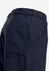 Comme Des Garçons Shirt Tailored Wool-Blend Pants Blue FP-P005-W252 NAVY_7ab51a74-4748-49b9-81b9-7b53135e10cb