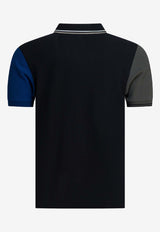Comme Des Garçons Shirt X Fred Perry Colorblocked Polo T-shirt Black FP-T501-W251 BLACK_5af821fc-ce8c-48c8-8c62-ea79c65dd4dd