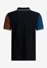 Comme Des Garçons Shirt X Fred Perry Colorblocked Polo T-shirt Black FP-T502-W251 BLACK_de591be3-12b2-4eb3-a46d-0fec74720ed2