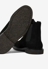 Common Projects Suede Chelsea Ankle Boots Black 24467547_93b38ceb-8b02-4f9d-9bdd-79d66942f7f9