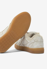 Reflections Copenhagen Suede and Shearling Low-Top Sneakers F5CPH63CREAM_2feffadb-cc50-4385-b038-0595b0e41acc