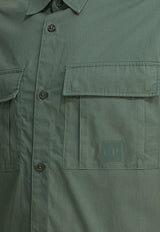 C.P. Company Metropolis Series Long-Sleeved Shirt Green 19CLSH047A006472A619_9930fb17-bc68-4031-b70b-eb7f6e67d185