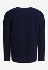 C.P. Company Wool Crewneck Sweater Blue 19CMKN040A110149A888_284d214c-d68a-4240-ac72-9f92e21d754b