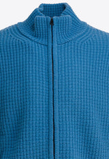 C.P. Company Wool Zip-Up Cardigan Blue 19CMKN131A110149A815_96a311f7-ffd0-48cf-b575-036319ba461f