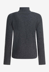 Drumohr Cashmere High-Neck Sweater Gray L4K114TL670 SMOKE_2562442f-b365-45db-827d-429617f8be2a