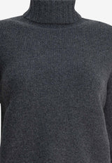 Drumohr Cashmere High-Neck Sweater Gray L4K114TL670 SMOKE_2562442f-b365-45db-827d-429617f8be2a