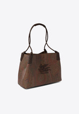 Etro Large Libra Paisley Jacquard Tote Bag Red WP1D0038AA060M0019_82267