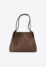 Etro Large Libra Paisley Jacquard Tote Bag Red WP1D0038AA060M0019_82267