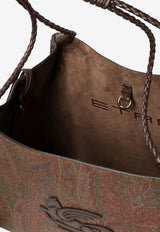 Etro Large Libra Paisley Jacquard Tote Bag Red WP1D0038AA060M0019_82267