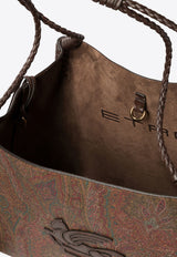 Etro Large Libra Paisley Jacquard Tote Bag Red WP1D0038AA060M0019_82267