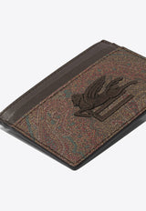 Etro Arnica Embroidered Cardholder Brown WP2E0001AA001M0019_82454