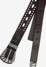 Etro Perforated Leather Belt Dark Brown WP3B0057AE294M0696_8aa0f2d6-af5e-4b03-aea6-3bb69a02d606