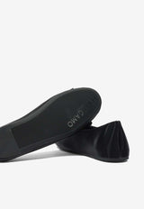 Ferragamo Vanna Leather Ballet Flats Black 0784803_4b0ae311-a18d-4e08-ac72-e5da6c8793a1