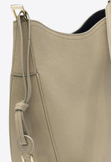 Ferragamo Medium Hobo Smile Bag Beige 0785032_82402