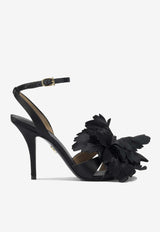 Ferragamo Ghilly 95 Flower Applique Sandals Black 0787596_ab0fd7a2-9dd7-4214-a3aa-bb975d409927