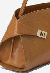 Ferragamo Small Hug Leather Shoulder Bag Cognac 0789017_380ae1ef-6791-4613-badf-39c06462a36c