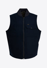 Filson Wool-Blend Zip-Up Vest Blue FMGIL0056W1091410_45d199bc-483d-407b-9c2e-182a89d1b5c8