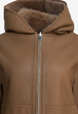 Furling By Giani Reversible Zip-Up Fur Jacket Brown INESLACON TEDDYMOUSSE_edb62c93-3778-470c-a393-ca574b3e64c1
