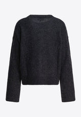 GANNI Phantom Banana Graphic Sweater Black K2516252_a0006f63-e3f7-472c-ae0a-388c03cda3b7