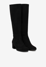 Gianvito Rossi Joelle 45 Suede Knee-High Boots Black G8010745RICBLACK_557c61aa-3063-41a3-a3a8-1dfc5ab43b03