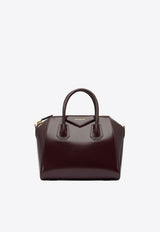 Givenchy Small Antigona Leather Top Handle Bag Bordeaux BB5149B13A604_82995