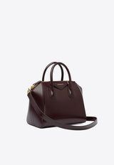Givenchy Small Antigona Leather Top Handle Bag Bordeaux BB5149B13A604_82995