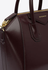 Givenchy Small Antigona Leather Top Handle Bag Bordeaux BB5149B13A604_82995
