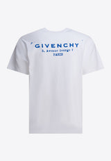 Givenchy Logo Stamp Print T-shirt White BM71NK3YRJ100_82521