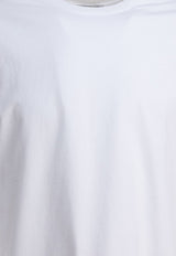 Givenchy Logo Stamp Print T-shirt White BM71NK3YRJ100_82521