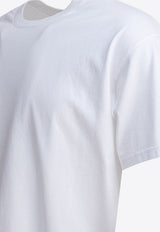 Givenchy Logo Stamp Print T-shirt White BM71NK3YRJ100_82521