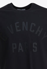 Givenchy Paris Embroidered Crewneck T-shirt Black BM71NK3YRS001_cd58062c-1a47-48d9-b8fb-efa6c167ade2