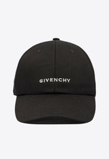 Givenchy Logo Embroidered Baseball Cap Black BPZ0BWP0C4001_83014