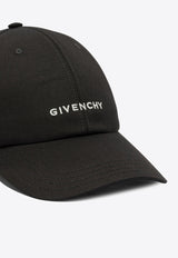 Givenchy Logo Embroidered Baseball Cap Black BPZ0BWP0C4001_83014