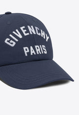 Givenchy Logo Embroidered Baseball Cap Blue BPZ0BWP0XV410_83019