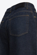 Givenchy Basic Logo-Patch Cocoon Jeans Blue BW517J516P401_c53ed156-b47f-47c4-b520-c541603972dc