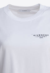 Givenchy Logo Stamp T-shirt White BW70FJP75N100_82516