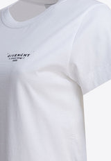 Givenchy Logo Stamp T-shirt White BW70FJP75N100_82516
