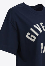 Givenchy Logo Patch T-shirt Blue BW70FM3YRS411_65dfcda0-ebf7-4339-a299-c545ce66552f