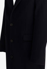 Golden Goose DB Single-Breasted Wool Coat Blue GMP00986P00050250486_532ecf24-48db-4a90-ba5d-8c177a69d78e