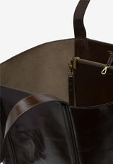 Golden Goose DB Shiny Leather Tote Bag Dark Brown GWA00694A00074955357_78db3eba-f2b0-4da7-99c2-957248a9331c