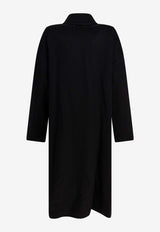 Golden Goose DB Single-Breasted Cocoon Coat Black GWP02275P00197390100_9c327c1a-c6bb-473a-a4ce-a76caac5e2cc